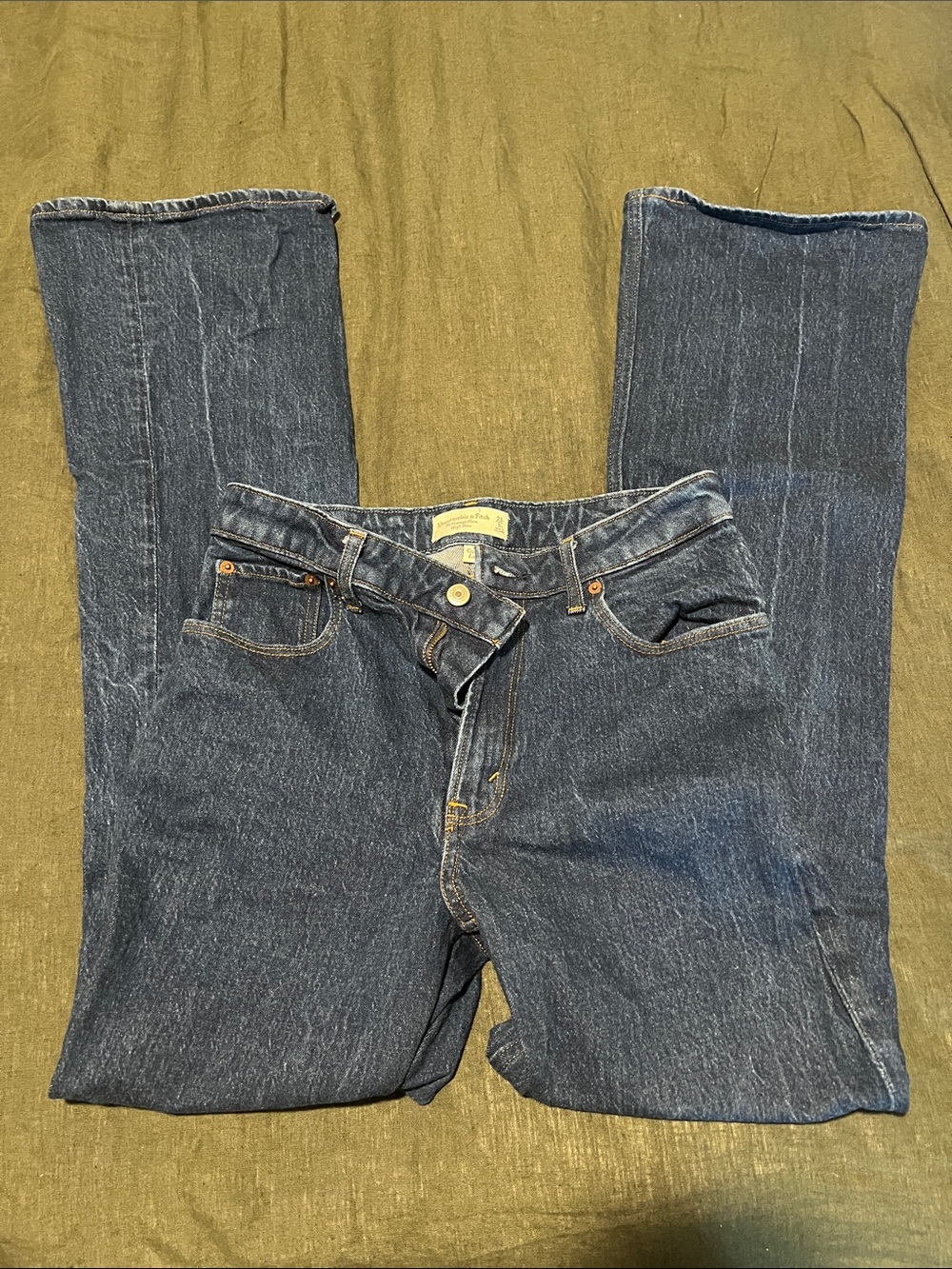 Abercrombie vintage flare high rise jeans